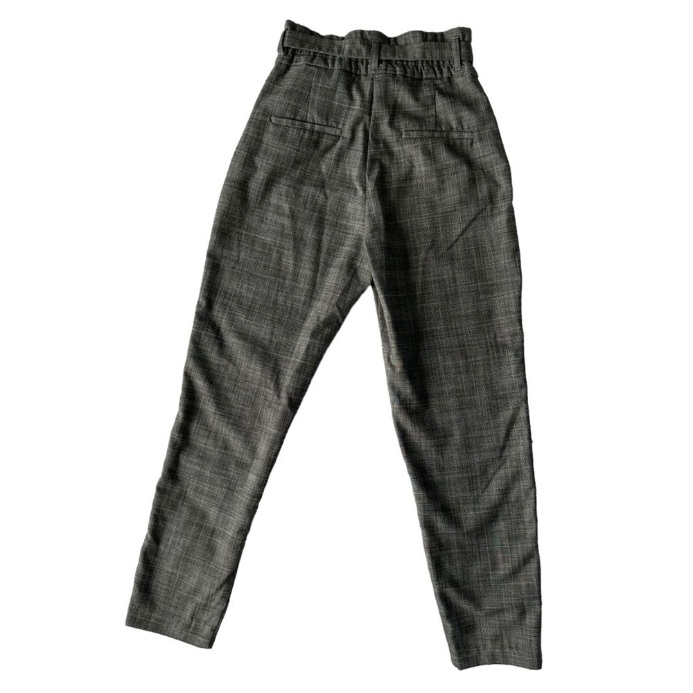 DYNAMITE  BELTED & PLAID DRESS PANTS - SIZE US XS - Picture 2 of 9